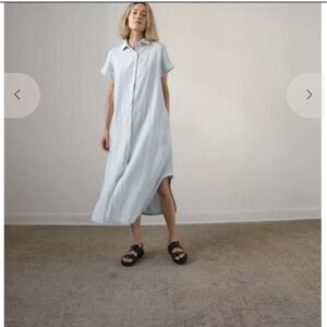 ZII ROPA design Mexico City/tan/beige color AsymmetricalhemDress, good condition